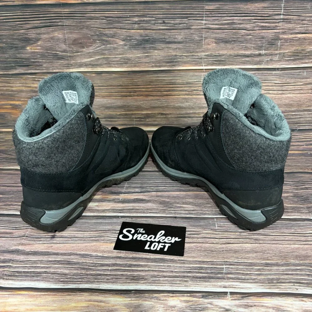 Salomon Ellipse Freeze CS Waterproof Women's Winter Boots Black‎ Suede Size 7